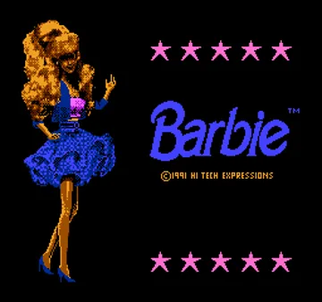 Barbie (Europe) screen shot title